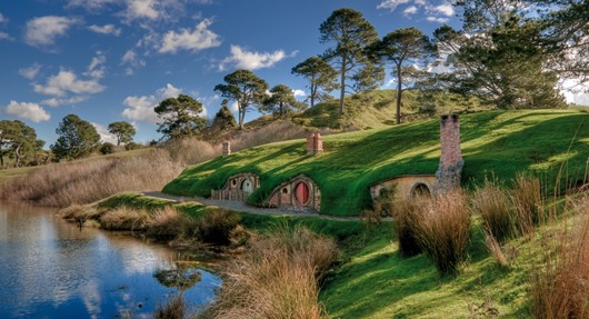 Hobbiton movie set